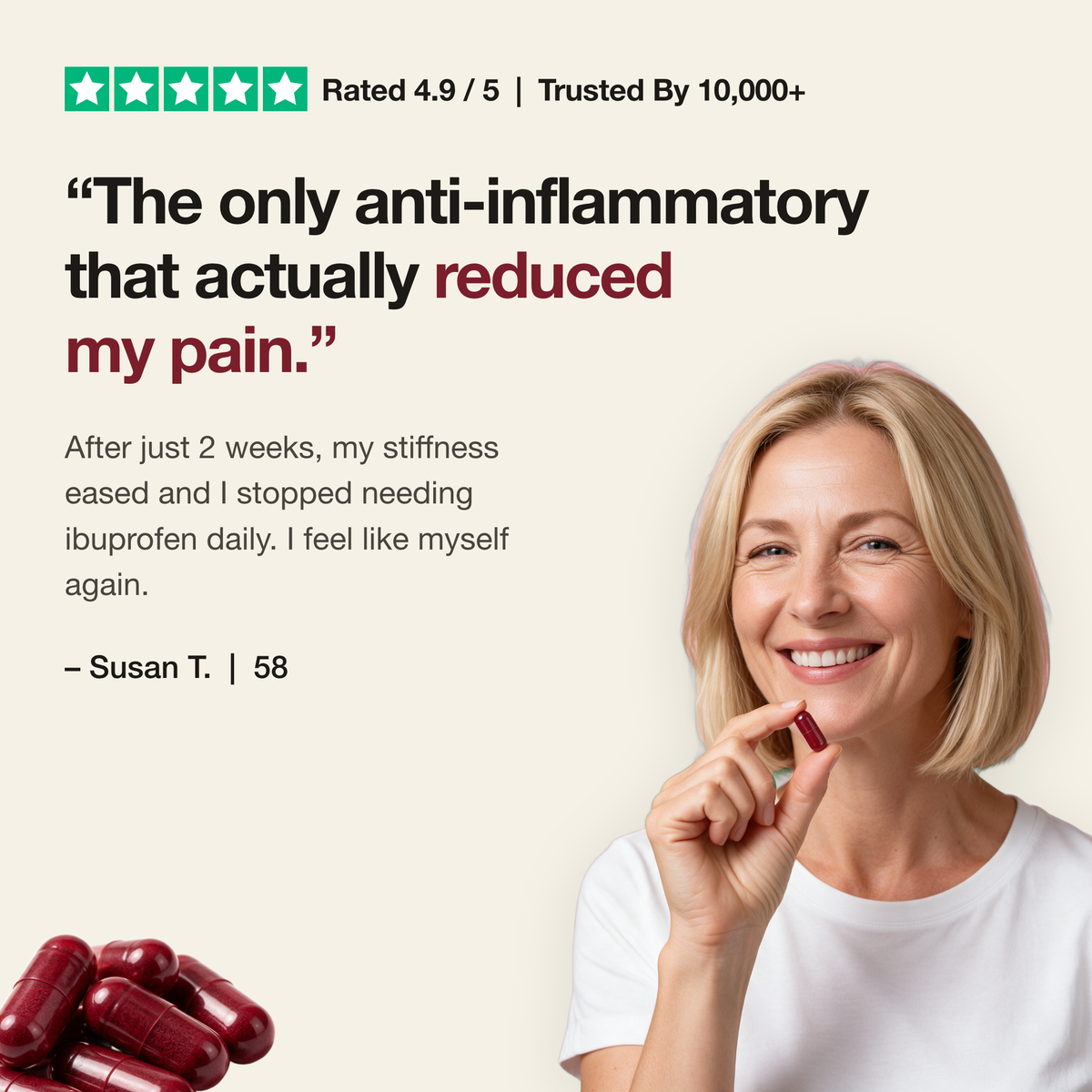 Ravea Tart Cherry Extract 3,600mg — Joint, Uric Acid & Sleep Support