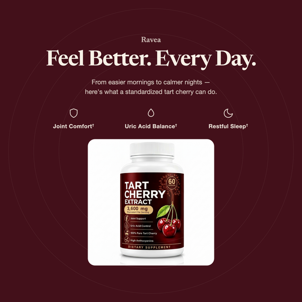 Feel better every day — joint comfort, uric acid balance, restful sleep
