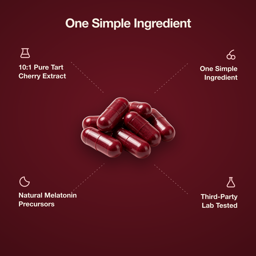 Ravea Tart Cherry Sleep 3,600mg — Fall Asleep Faster & Wake Up Less