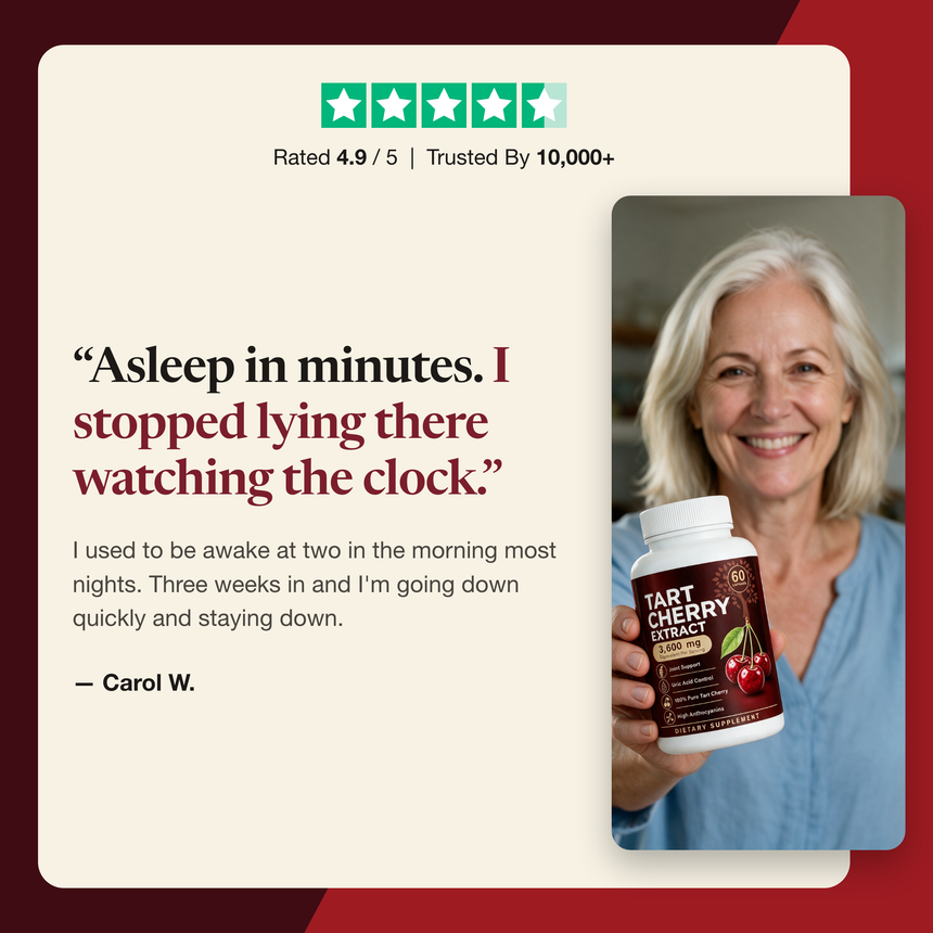 Ravea Tart Cherry Sleep 3,600mg — Fall Asleep Faster & Wake Up Less